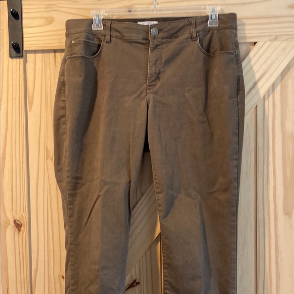 Westbound Brown Straight Leg Pants